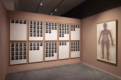 Dokumentation af Release - Grid på Sproghospitalet af Torben Eskerod for Sorø Kunstmuseum